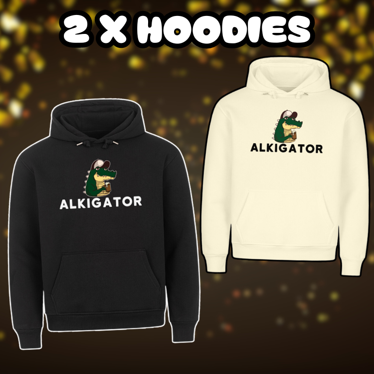 Alkigator 2 x Hoodie - Bundle