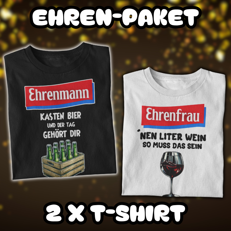 Ehren-Paket 2 x T-Shirt | Bundle