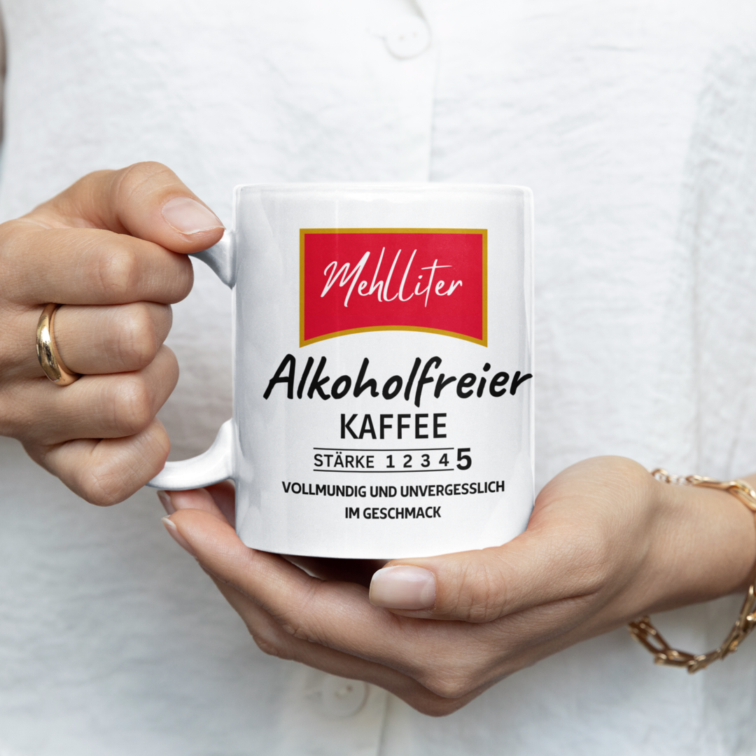 Mehlliter Alkoholfreier Kaffee - Becher